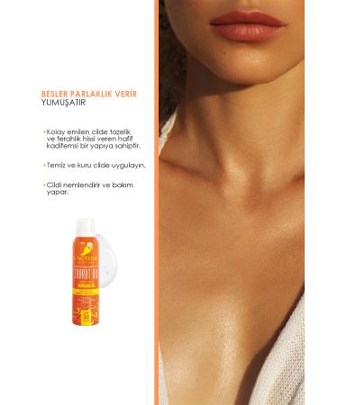 L'ACTONE Carrot Oil Spf30 Traditional Bronzing Oil 150 ml / Bronzing Carrot Oil Vitamin E - Buy Online on GoSupps.com