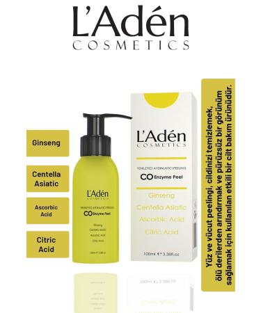 L'Aden Cosmetics Instant Peeling Ginseng Exfoliating Dead Skin Exfoliating Renewing Brightening Body Face Peeling - Buy Online on GoSupps.com
