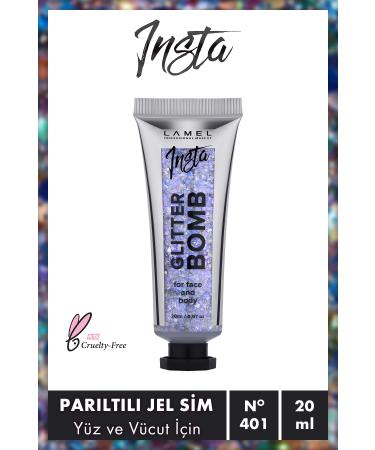 Lamel Cosmetics Lamel Insta Gel Glitter No 401 20 Ml