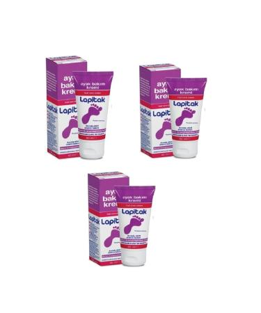 Lapitak Foot Care Cream 60 ml (3) Pieces