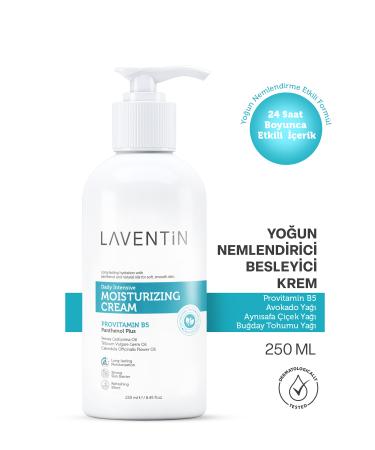 Laventin Intensive Moisturizing and Nourishing Hand Face and Body Cream for Dry and Sensitive Skin 250 ml