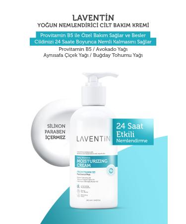 Laventin Intensive Moisturizing and Nourishing Hand Face and Body Cream for Dry and Sensitive Skin 250 ml - Buy Online on GoSupps.com