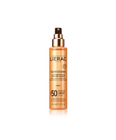 Lierac Sunissime Energizing Protective Milk Spf 50 Body Global Energizing Sun Milk