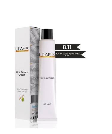 Lilafix LILAFIX HAIR DYE 8.11 INTENSIVE LIGHT ASH BLONDE 60 ml