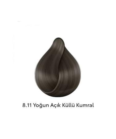 Lilafix LILAFIX HAIR DYE 8.11 INTENSIVE LIGHT ASH BLONDE 60 ml - Buy Online on GoSupps.com