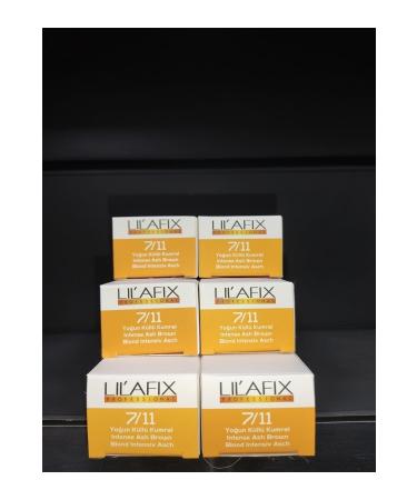 Lilafix Intense Ash Blonde 7.11 Hair Dye 60mlx6 Pieces keus0506046