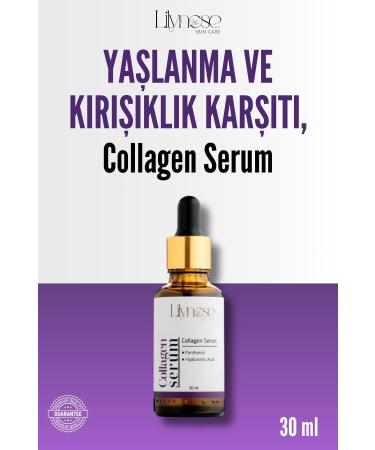 lilynose Collagen Serum 30ml Helps to Eliminate Signs of Aging and Wrinkles - Buy Online on GoSupps.com