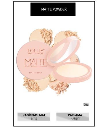 Lollis Matte Powder 001 /matte Powder 001