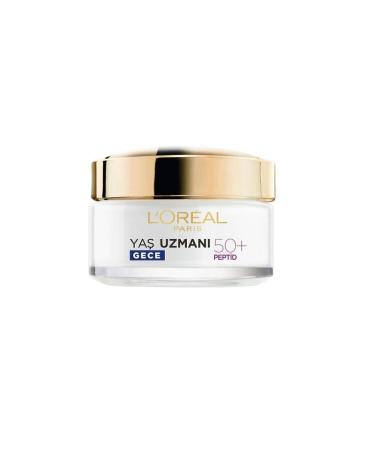 L'Oreal Paris L'or al Paris Age Expert 50+ Anti-Wrinkle Regenerating Night Cream 50ml - Buy Online on GoSupps.com