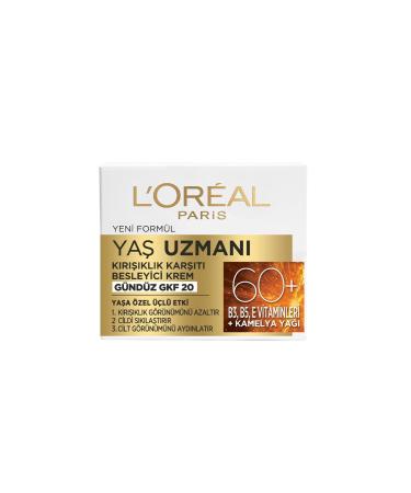 L'Oreal Paris Age Expert 60+ Anti-Wrinkle Nourishing Cream 50 ml