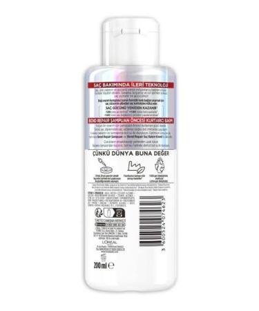 L'Oreal Paris Bond Repair Pre-Shampoo Rescue Care for All Hair Damages Rebuilding Hair Bonds 200M - Buy Online on GoSupps.com