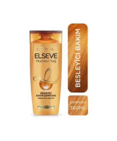 Elseve ElseveL'Or al Paris Elseve 6 Miracle Oil Nourishing Shampoo 360 Ml