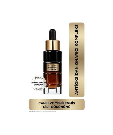 L'Oreal Paris Loreal Midnight Serum Skin Renewal & Skin Appearance Revitalization Effective - 30 Ml