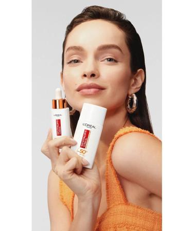 L'Oreal Paris Revitalift Clinical Spf 50 ML + Vitamin C Brightening Serum 30ml - Buy Online on GoSupps.com