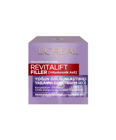 L'Oreal Paris Revitalift Filler Night Cream 50 Ml