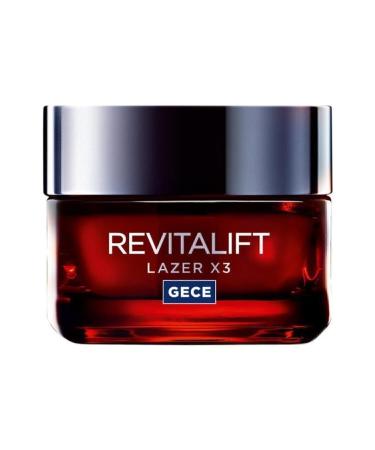 L'Oreal Paris Paris Revitalift Laser X3 Anti-Aging Night Cream 50 Ml - Buy Online on GoSupps.com