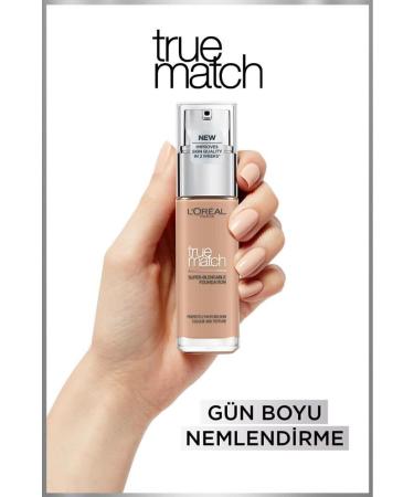 L'Oreal Paris L'or al Paris True Match Caring Foundation 3r Rose Beige - Buy Online on GoSupps.com