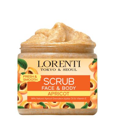 LORENTI Apricot Extract Smoothing Face and Body Peeling 500 ml