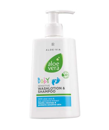 LR Aloe Vera Baby Sensitive Wash Lotion and Shampoo 250 ml