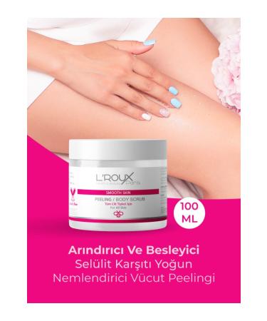 L'roux health & beauty Purifying & Brightening Anti-Cellulite Body Scrub with Himalayan Salt 100 ml - Buy Online on GoSupps.com