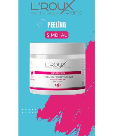 L'roux health & beauty Purifying & Brightening Anti-Cellulite Body Scrub with Himalayan Salt 100 ml - Buy Online on GoSupps.com