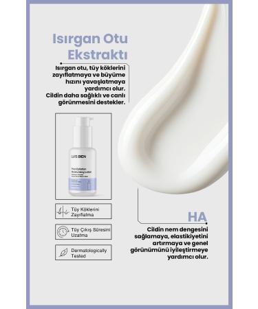 Luis Bien Post-Epilation Moisturizing and Hair Slimming Milk | 50 ml | Permanent Effect - Buy Online on GoSupps.com