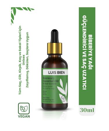 Luis Bien Rosemary / Hair Growth and Strengthening Care Oil with Natural Oils 30 ml