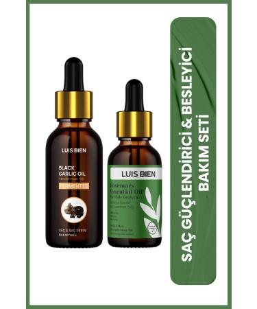 Luis Bien Rosemary Oil & Black Garlic Oil | Hair Loss Prevention and Nourishing