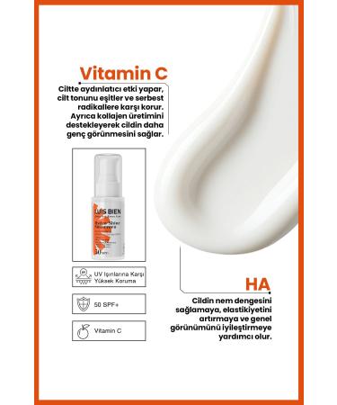 Luis Bien Spf 50 Sun Cream | Moisturizing and Brightening | High Protection | Bright Skin - Buy Online on GoSupps.com