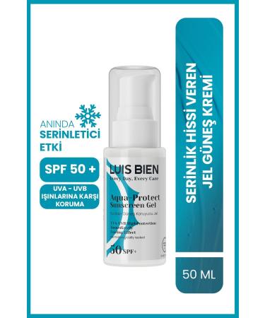 Luis Bien Spf 50 Water Based Sun Gel | Aqua Sun Gel | High Protection