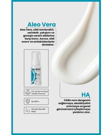 Luis Bien Spf 50 Water Based Sun Gel | Aqua Sun Gel | High Protection - Buy Online on GoSupps.com