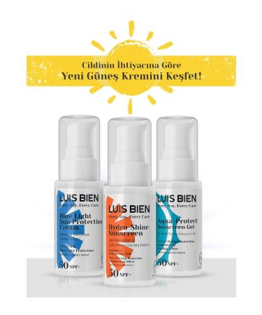 Luis Bien Spf 50 Water Based Sun Gel | Aqua Sun Gel | High Protection - Buy Online on GoSupps.com