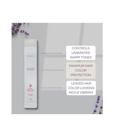 L'anza Healing Colorcare: Silver-Hair Oil Control Protective Shampoo 300 ml Q405