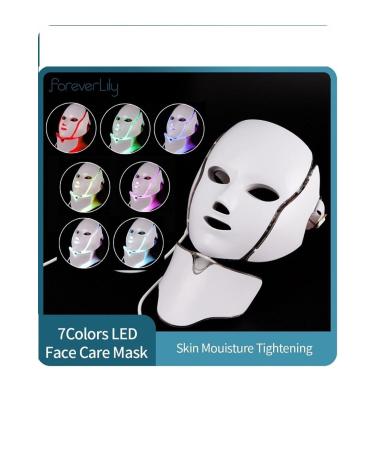 Lusso Cosmetics Led Therapy Device (Led Mask) - Skin Care Device - Mesotherapy Mask 7 Color Multifunctional - Buy Online on GoSupps.com