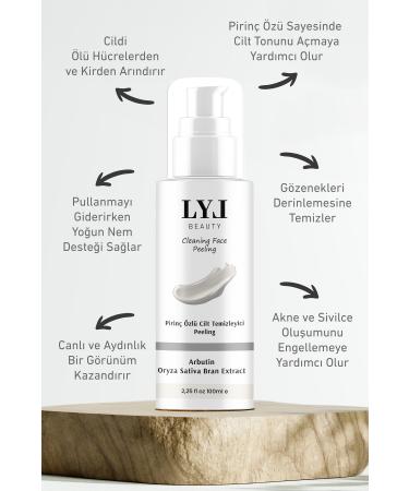 LYL BEAUTY Rice Extract Whitening and Exfoliating Face-Body Peeling Gel - Buy Online on GoSupps.com