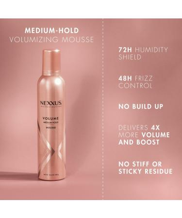Nexxus Volume Medium Hold Mousse 10.6 oz - Transform Your Style with the Best Innovation Today! - Buy Online on GoSupps.com