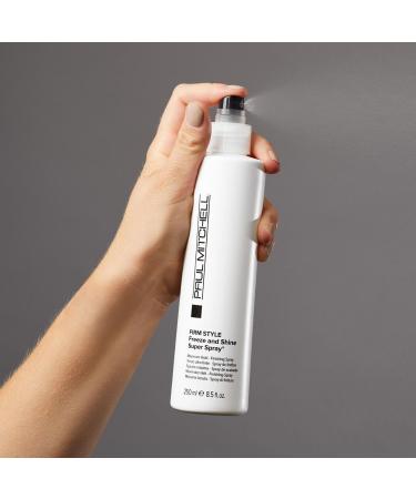 Discover Paul Mitchell Travel Size Firm Style Freeze and Shine Super Spray 3.4 oz - Elevate Your Style Instantly! - Buy Online on GoSupps.com