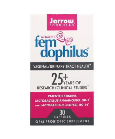 Jarrow Formulas Women's Fem Dophilus 30 Capsules (Ice)