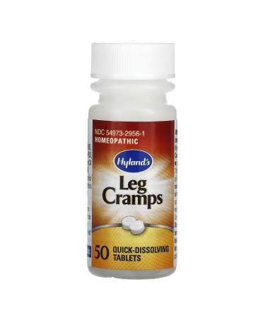 Hyland's Leg Cramps Tablets - Natural Relief for Calf, Leg & Foot Cramps (50 Count) - Buy Online on GoSupps.com