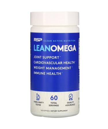 RSP Nutrition LeanOmega 120 Softgels