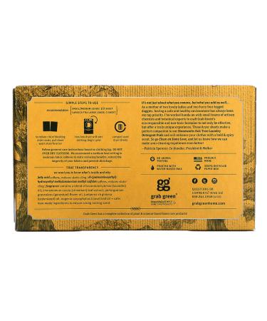 Grab Green Stoneworks Dryer Sheets - 80 Compostable Oak Tree Scented Sheets - Buy Online on GoSupps.com