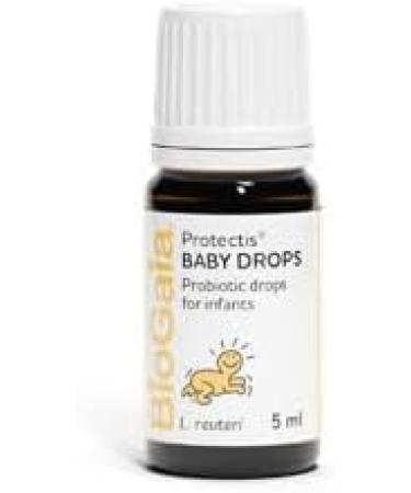 Biogaia Protectis Baby Drops - 100 MIL LIVE L Reuteri Probiotic for Newborns | Digestive Support & Gas Relief | Essential 5 ml (1 Pack) - Buy Online on GoSupps.com