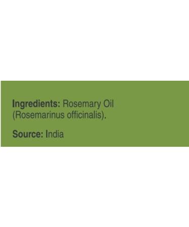 UpNature Rosemary Essential Oil - 100% Natural Pure Premium Aromatherapy Oil for Hair Growth, Skin, Focus & Memory - 2oz - Buy Online on GoSupps.com
