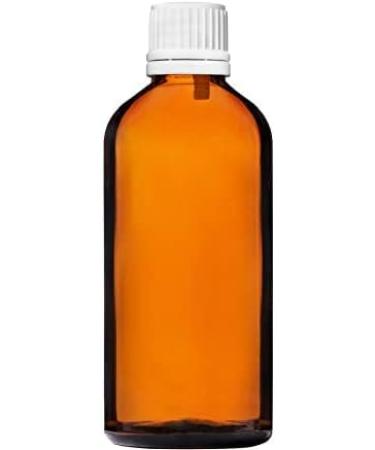 Handsunity 100ml Amber Glass Dropper Bottles - 12 Pack with White Cap | Pharmacy Quality | Fast International Shipping - Buy Online on GoSupps.com