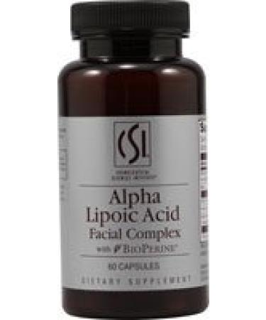 CSI Alpha Lipoic Acid Facial Complex with BioPerine - 60 Capsules
