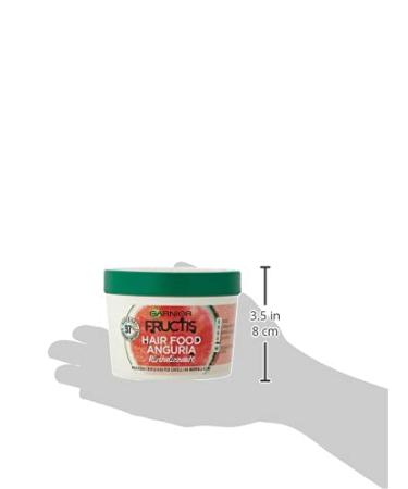 Garnier Fructis Hair Food Anguria - Maschera 3-in-1 per Capelli Fini | 97% Ingredienti Naturali Senza Siliconi | Trattamento Balsamo & Maschera Senza Risciacquo - Spedizione Internazionale - Buy Online on GoSupps.com
