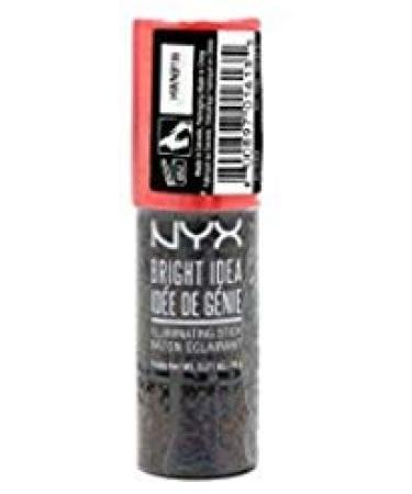 NYX Professional Makeup Bright Idea Illuminating Stick  Rose Petal Pop  0.21 Ounce