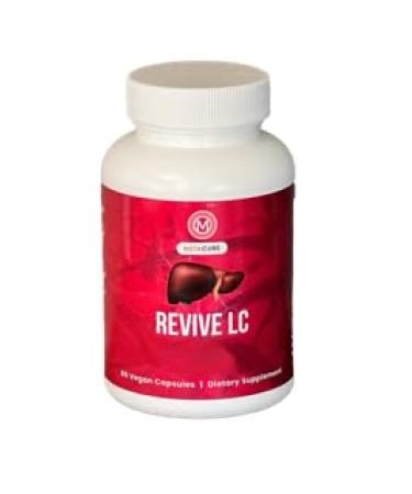 Metacure Revive LC Bioavailable Alpha Lipoic Acid & Turmeric Curcumin Liposomal Neural Support Format Vegan Non GMO Gluten Free 60 Capsules