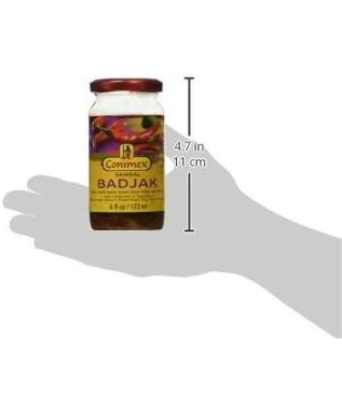 CONIMEX SAMBAL BADJAK Bake and Spicy HOT Chilli Paste 200g - Buy Online on GoSupps.com