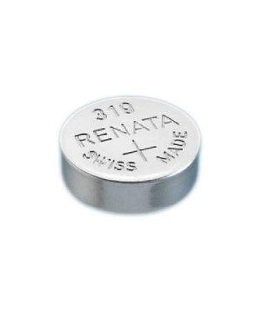 Renata Silver Oxide Watch Battery 319 - SR527SW (10 Batteries)